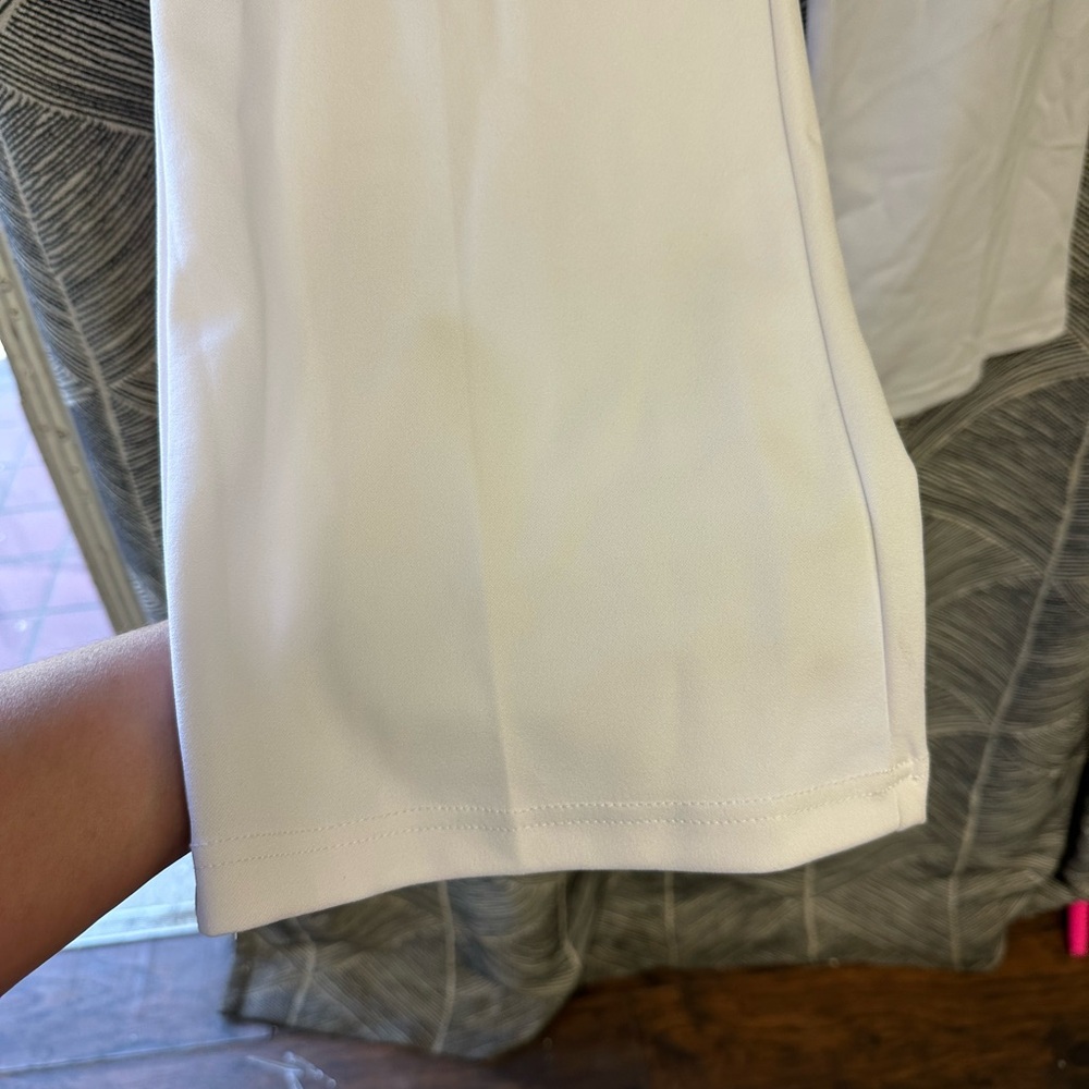 Fashion Nova White High-Waisted Pants <<<273>>> - Picture 5 of 8